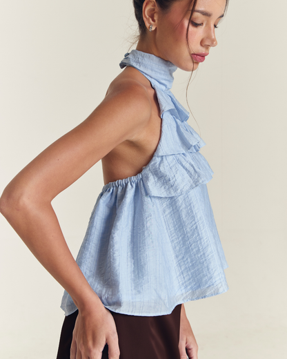 Addison Top - Blue