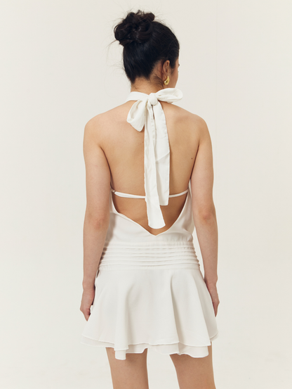 Sylvie Dress - White