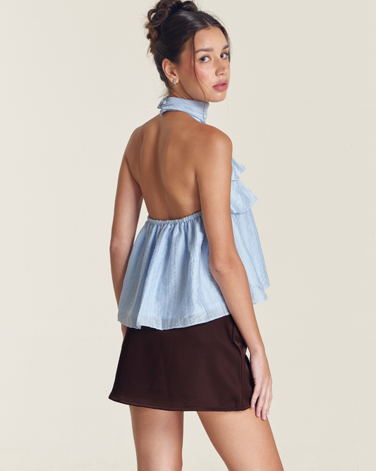 Addison Top - Blue