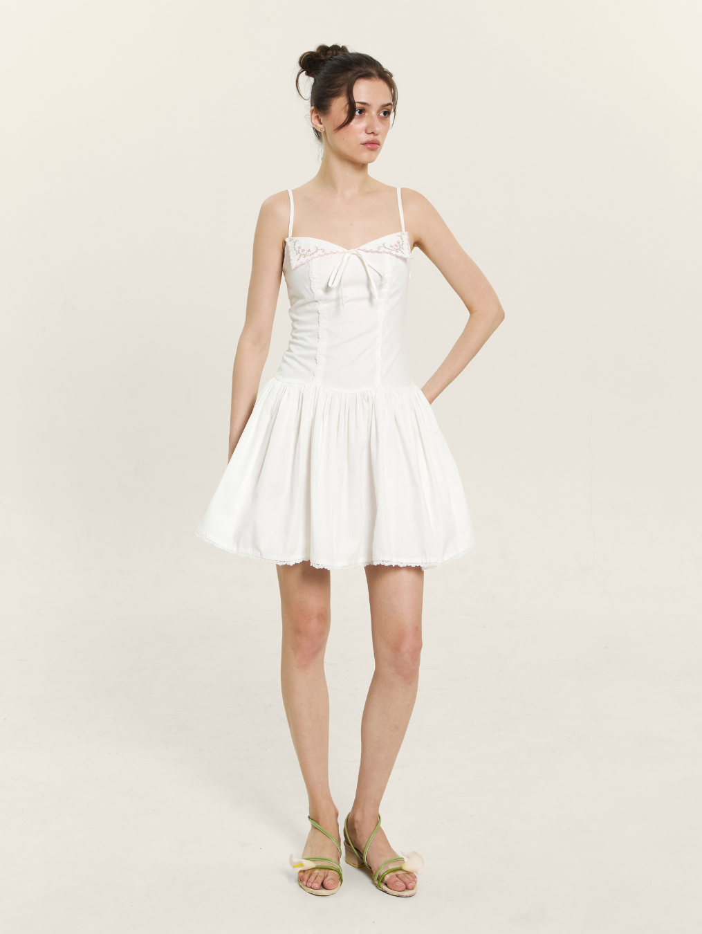 Coraline Dress - White Petal