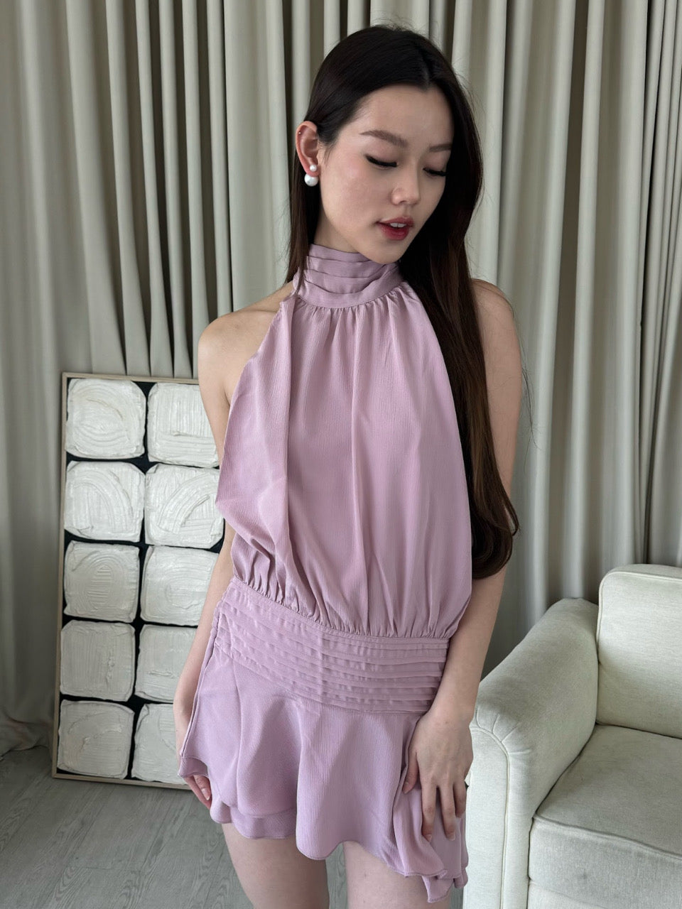 Sylvie Dress - Dusty Pink