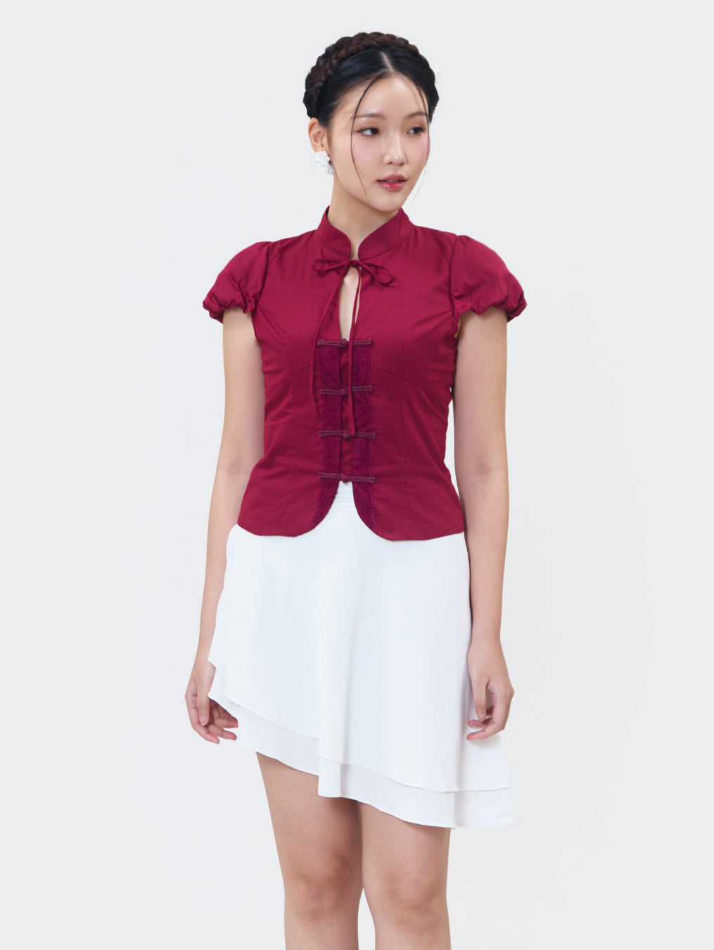 Chou Top - Maroon