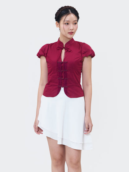 Chou Top - Maroon