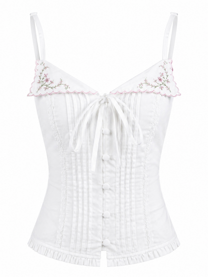 Clover Top - White Petal