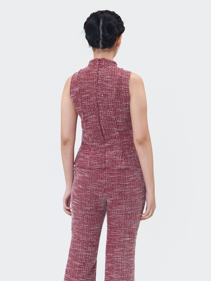 Michelle Top - Maroon