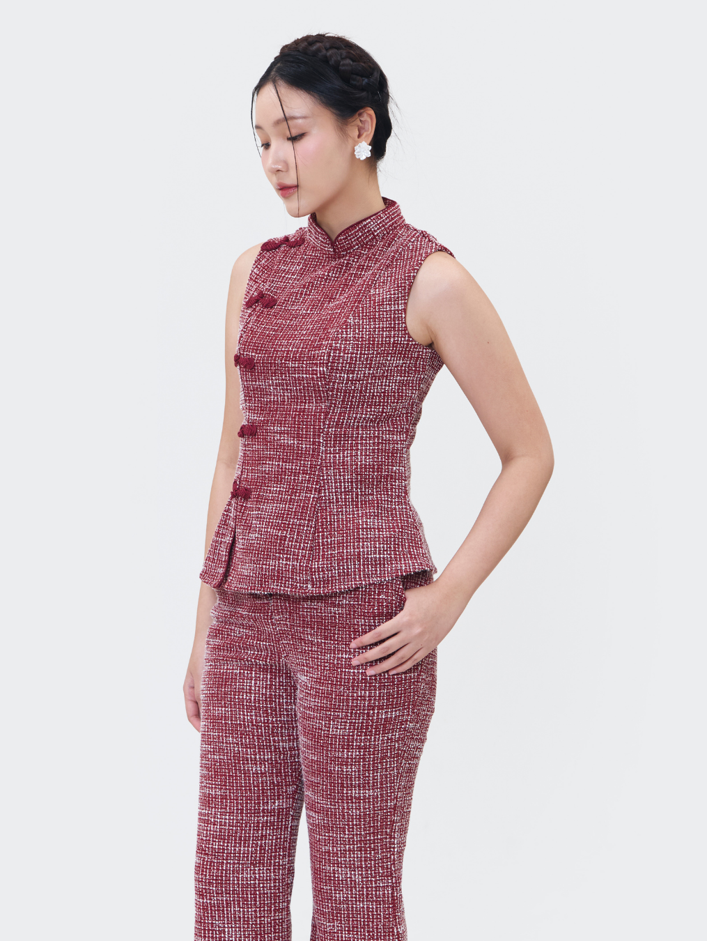 Michelle Pants - Maroon