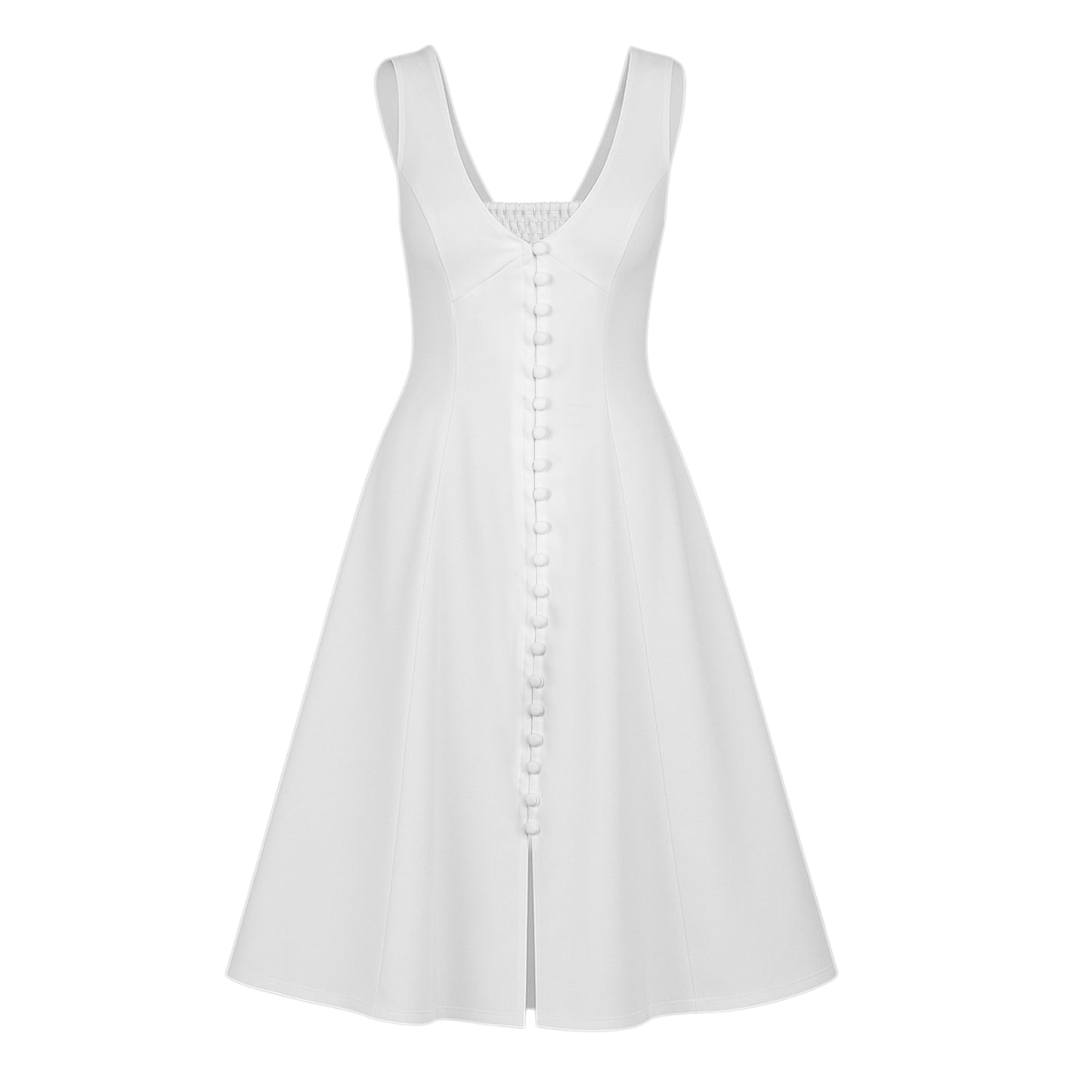 Elizabeth Dress - White