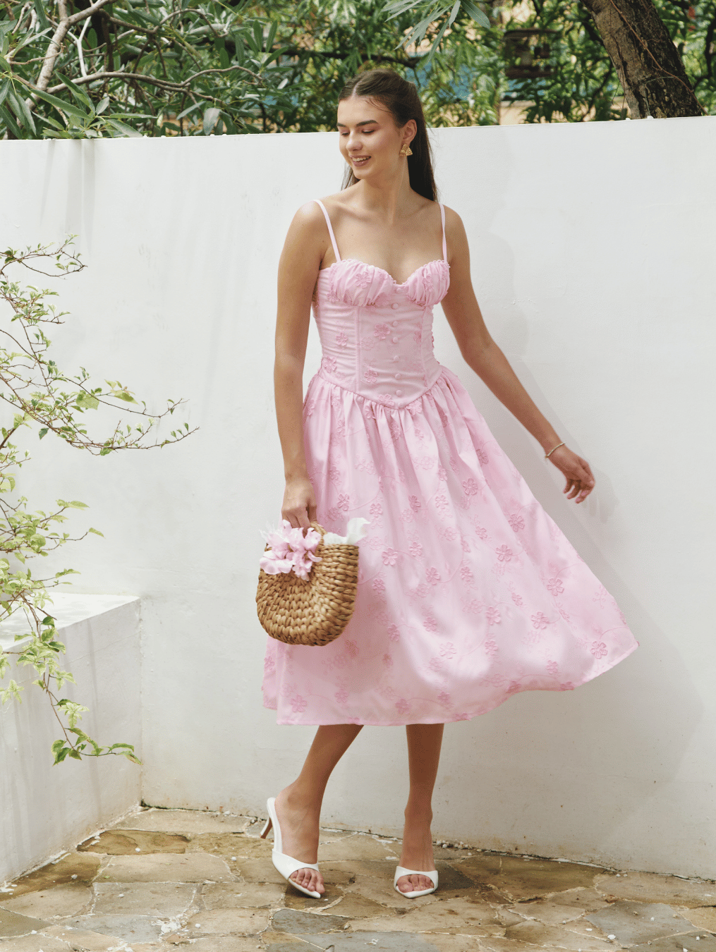 Dulcie Dress - Pink