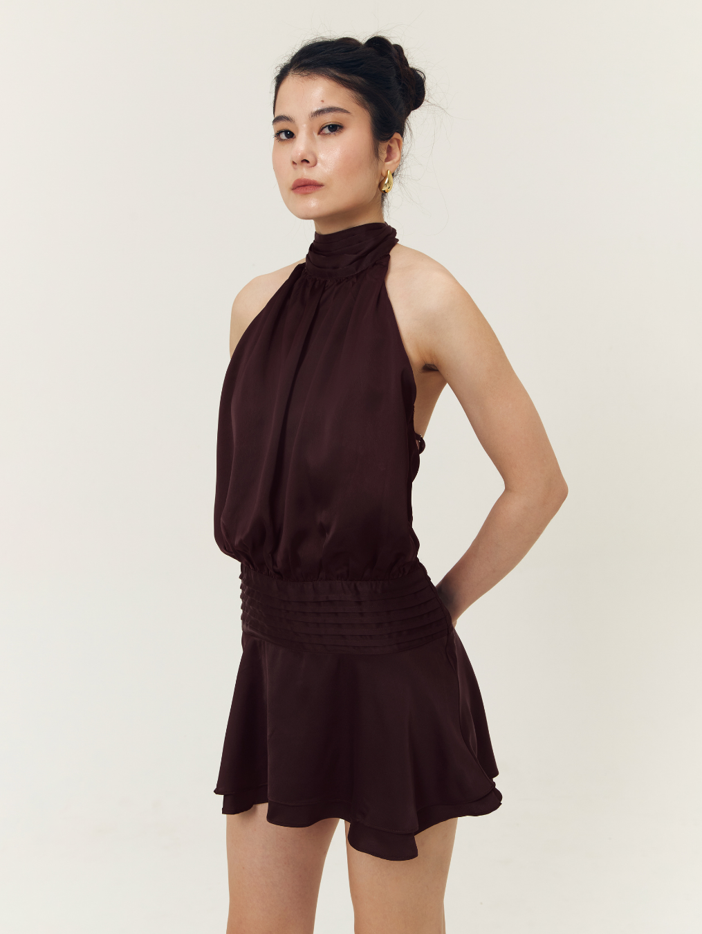 Sylvie Dress - Espresso