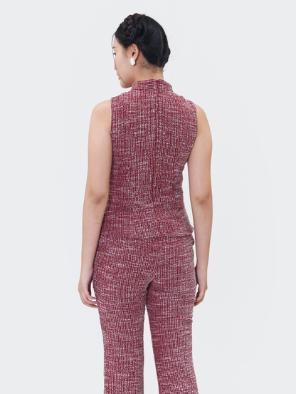 Michelle Top - Maroon