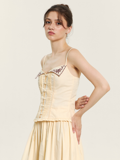 Clover Top - Cream Rouge