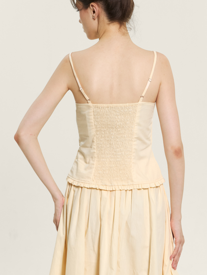 Clover Top - Cream Rouge