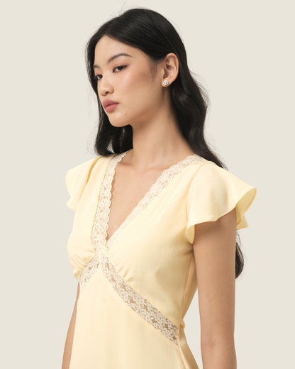 Amanda Dress - Butter