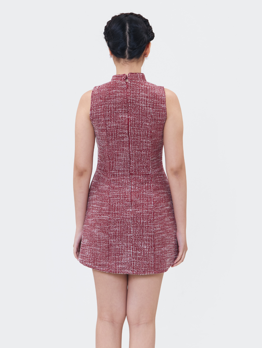 Vivian Dress - Maroon