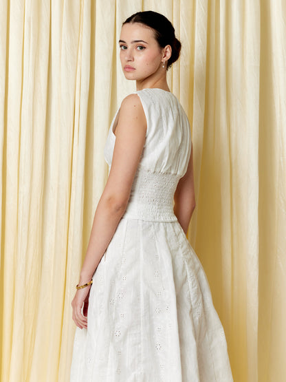 Thea Skirt - White