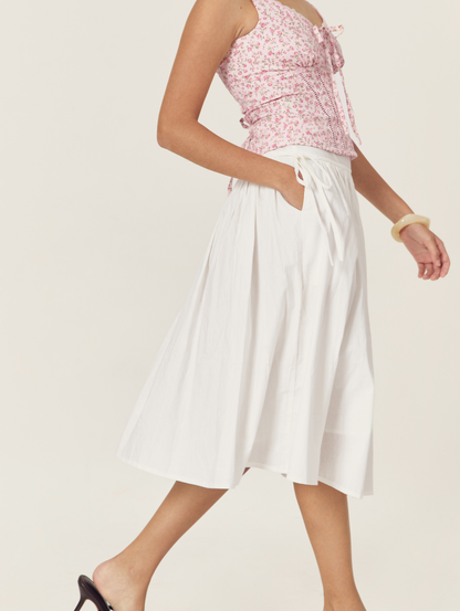 Gianna Skirt - White