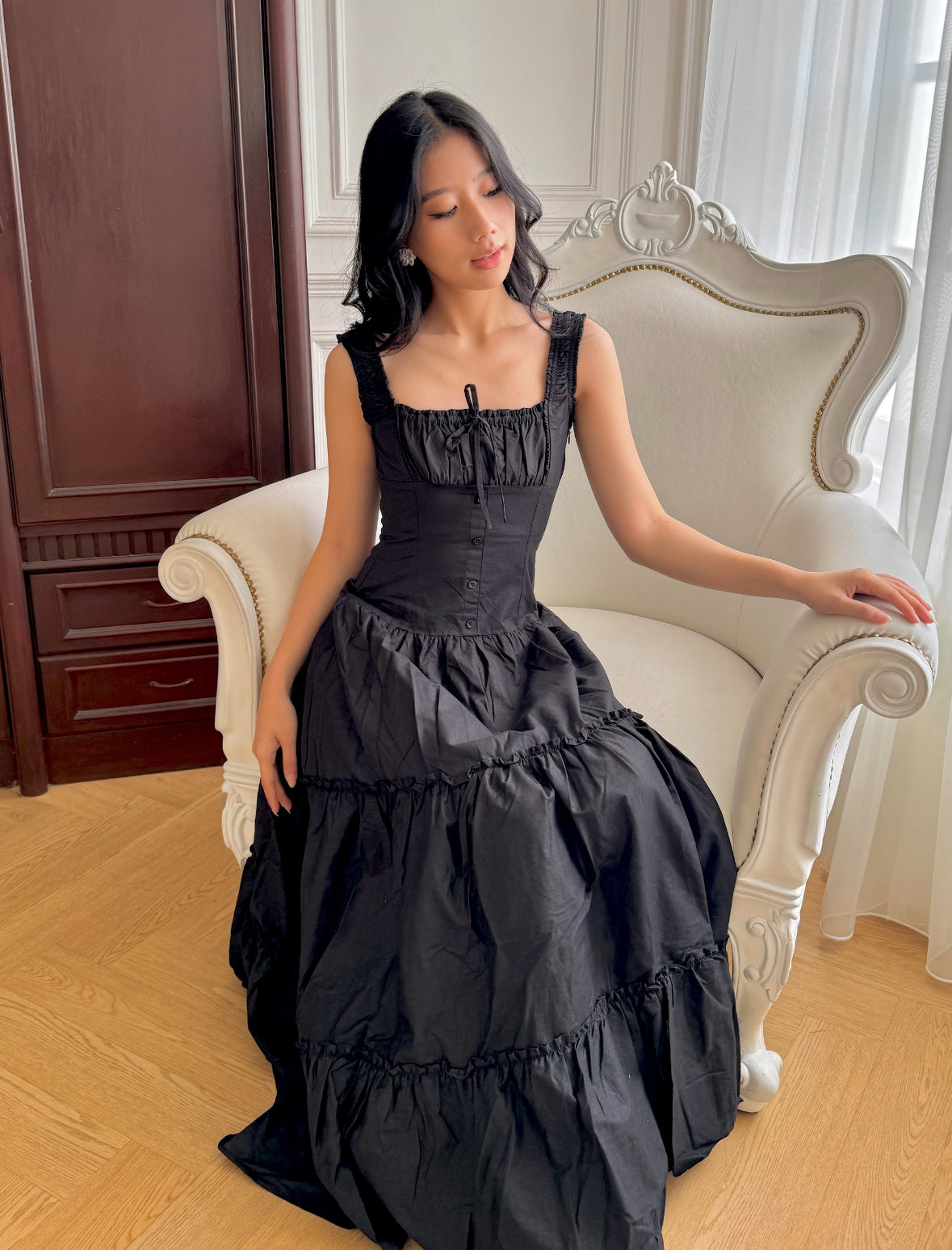 Zola Maxi Dress - Black