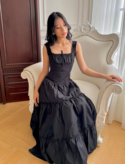 Zola Maxi Dress - Black