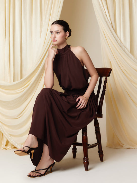 Constance Dress - Espresso