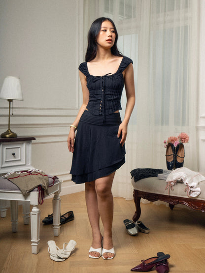 Lea Milkmaid Top