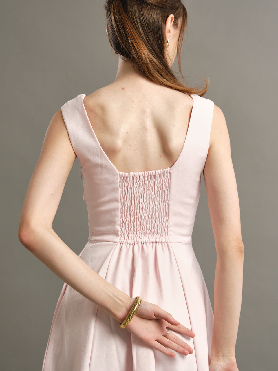 Elizabeth Dress - Baby Pink