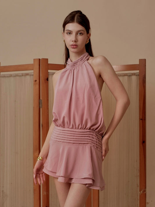 Sylvie Dress - Dusty Pink