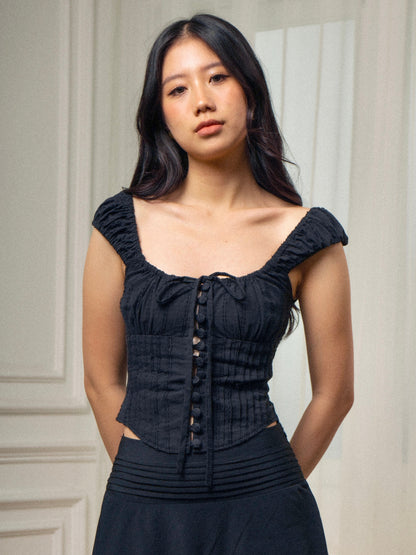 Lea Milkmaid Top