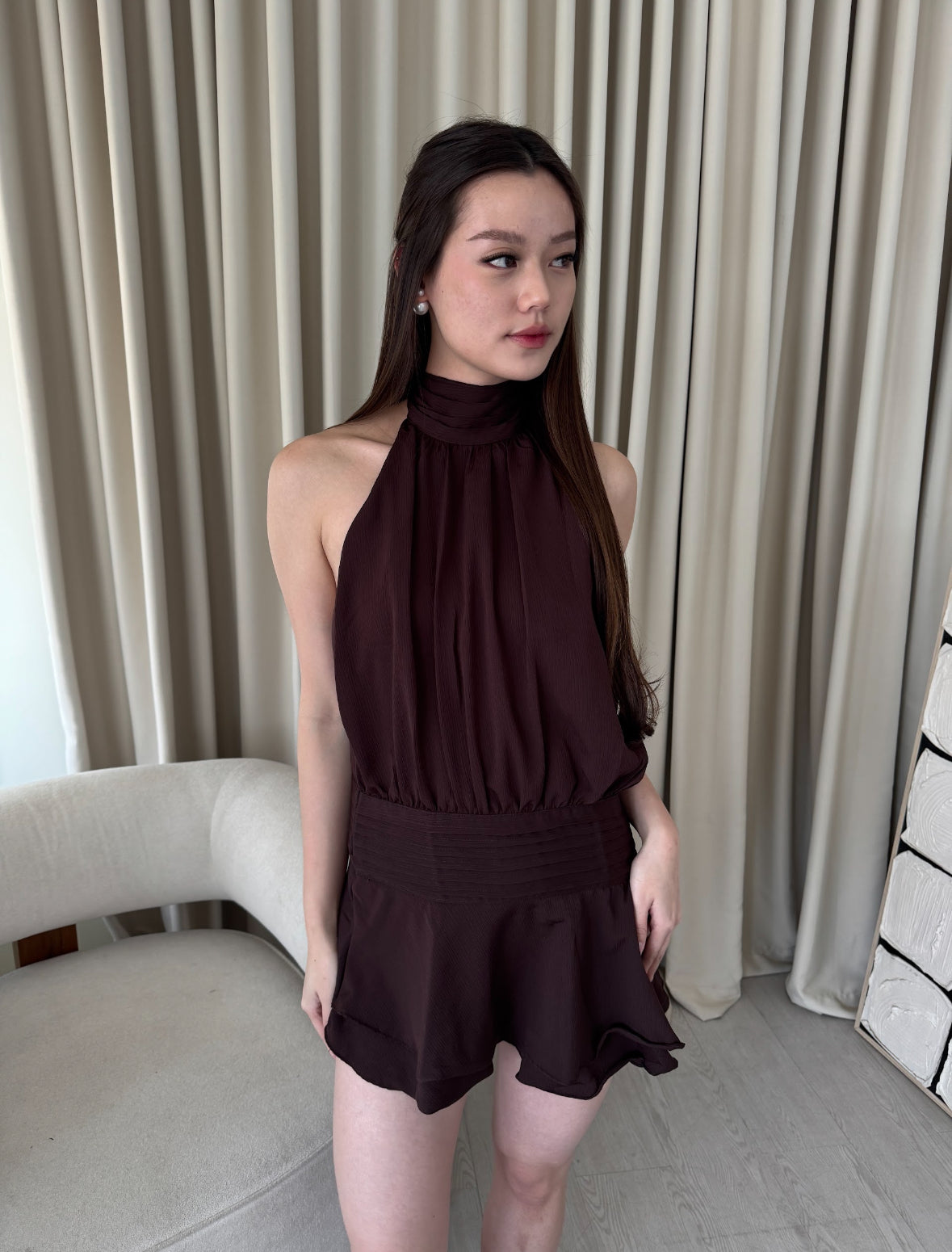 Sylvie Dress - Espresso