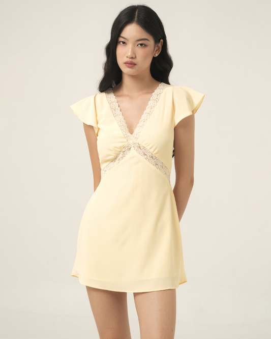 Amanda Dress - Butter