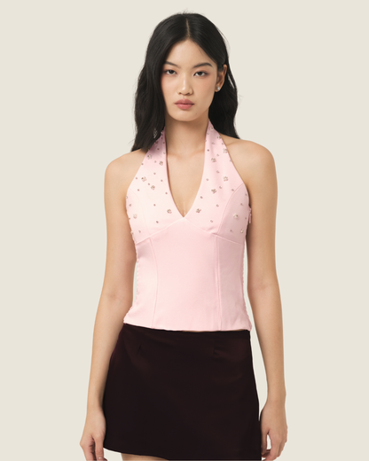 Allysa Top - Pink (21 Days Preorder)
