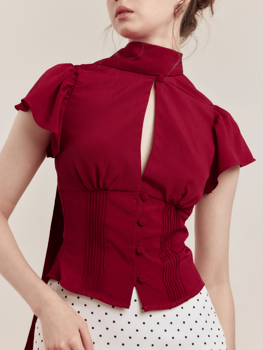 Coco Top - Maroon
