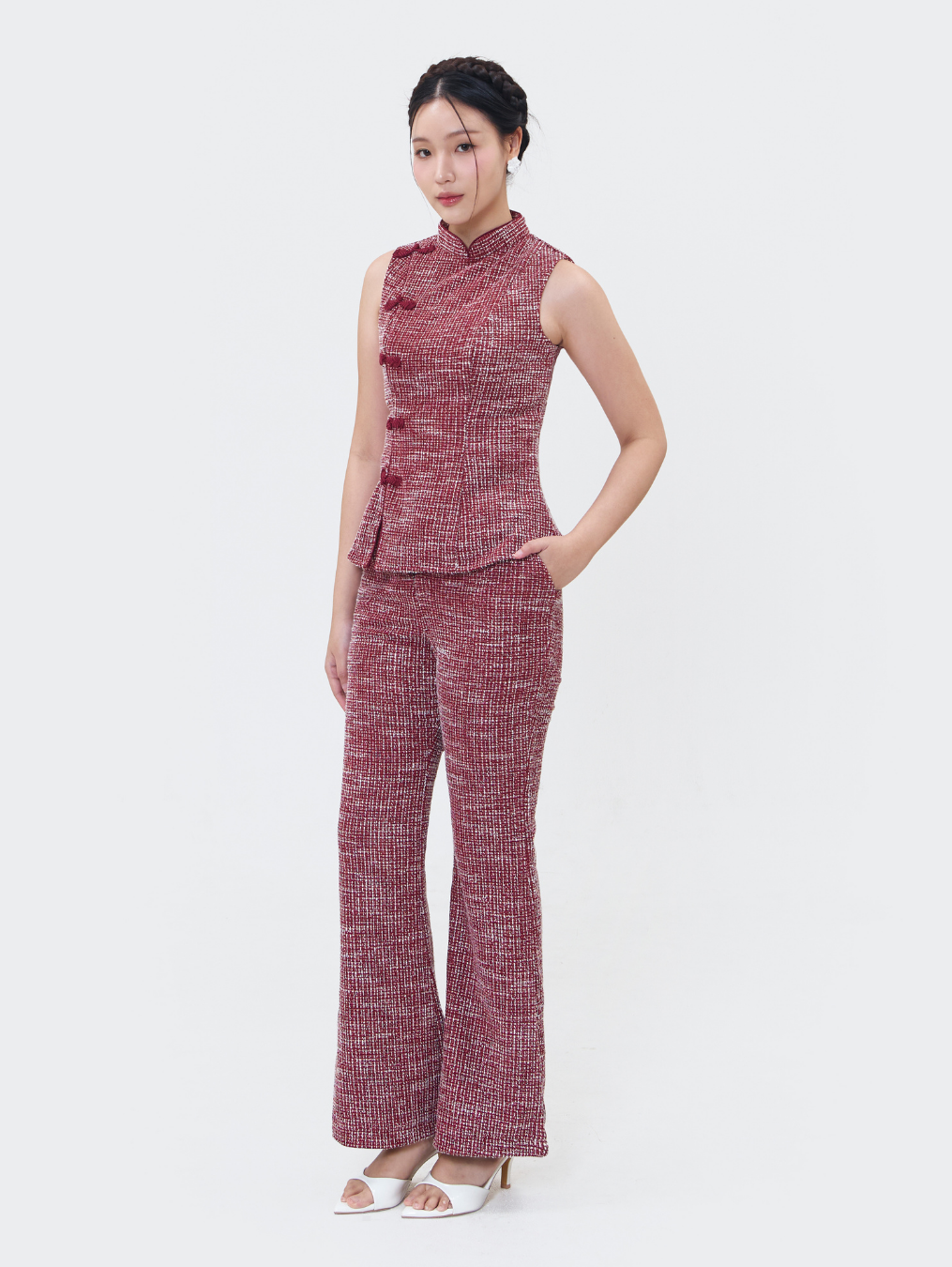 Michelle Top - Maroon