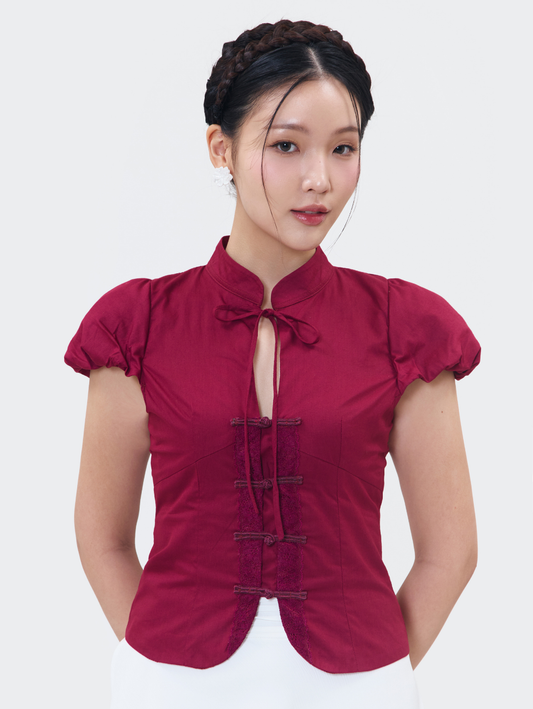 Chou Top - Maroon