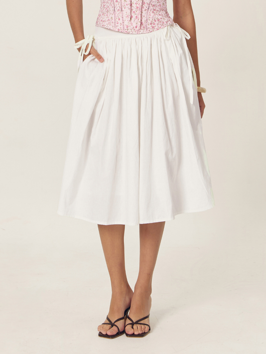 Gianna Skirt - White