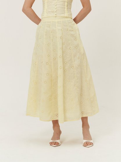 Thea Skirt - Butter