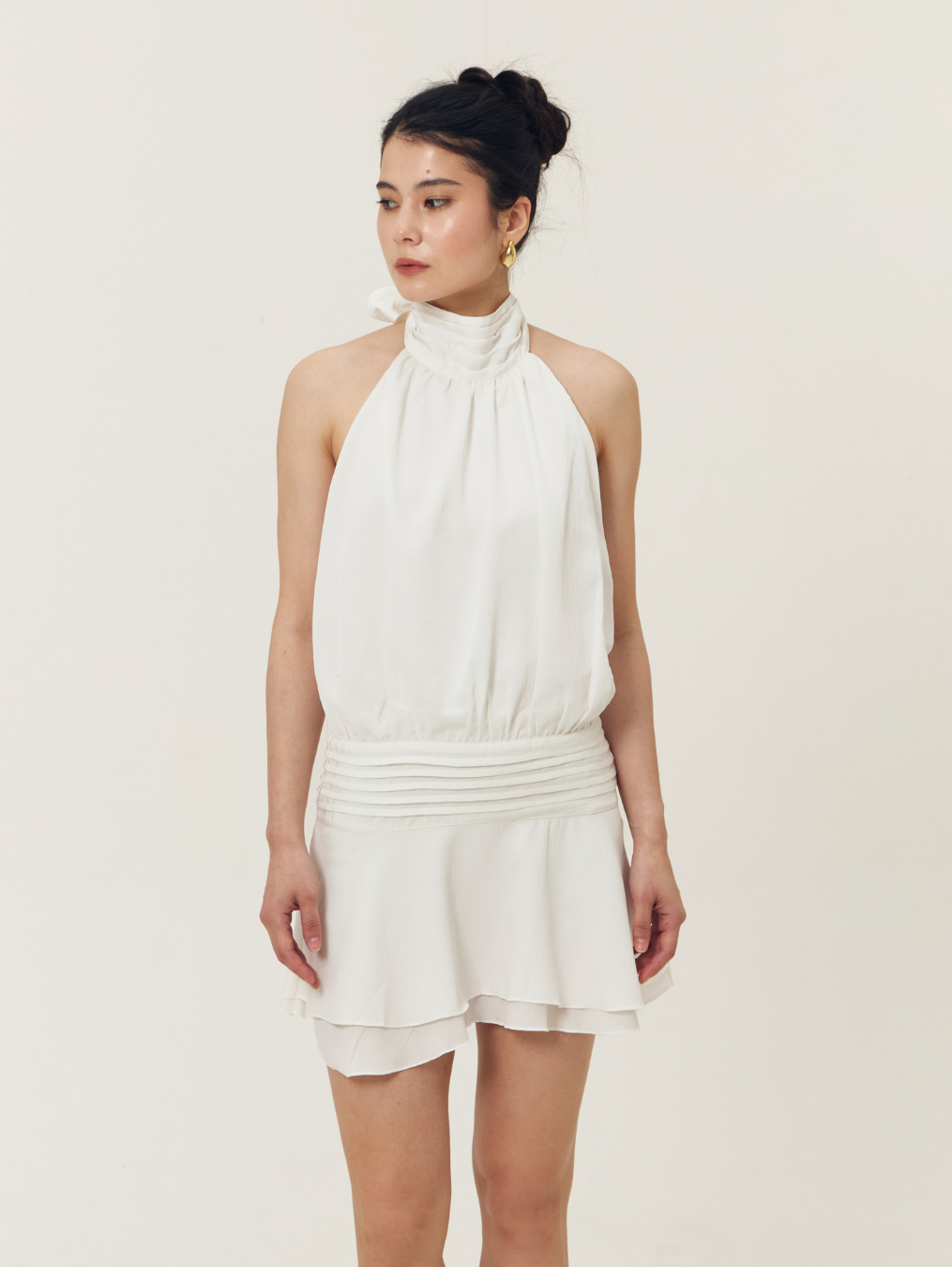 Sylvie Dress - White