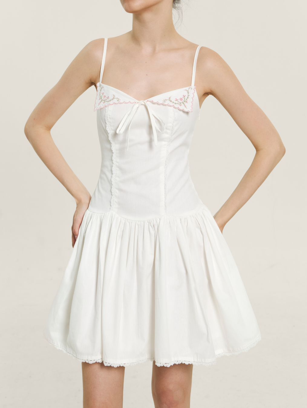 Coraline Dress - White Petal