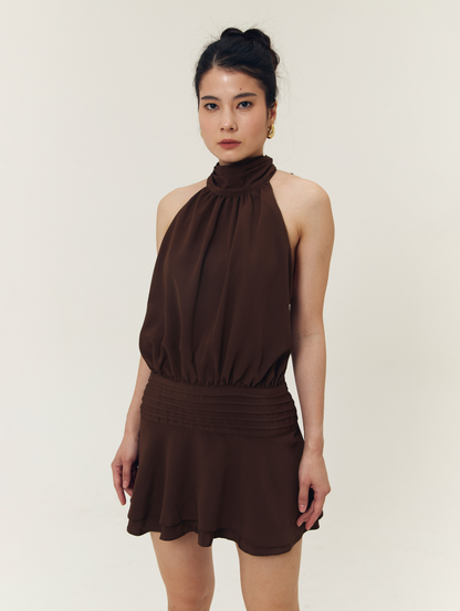 Sylvie Dress - Cinnamon