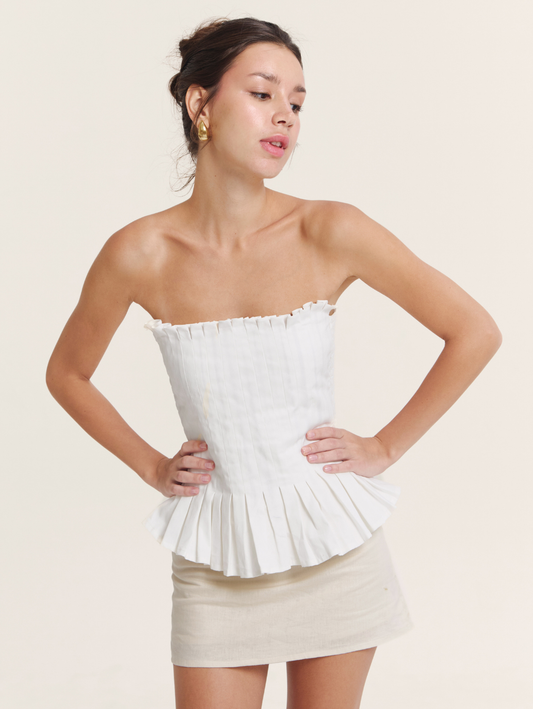 Charlotte Top - White