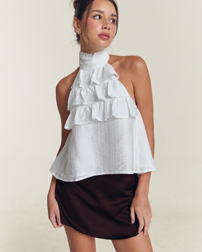 Addison Top - White