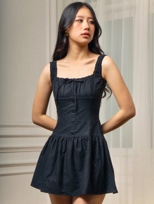 Delilah Mini Dress - Black