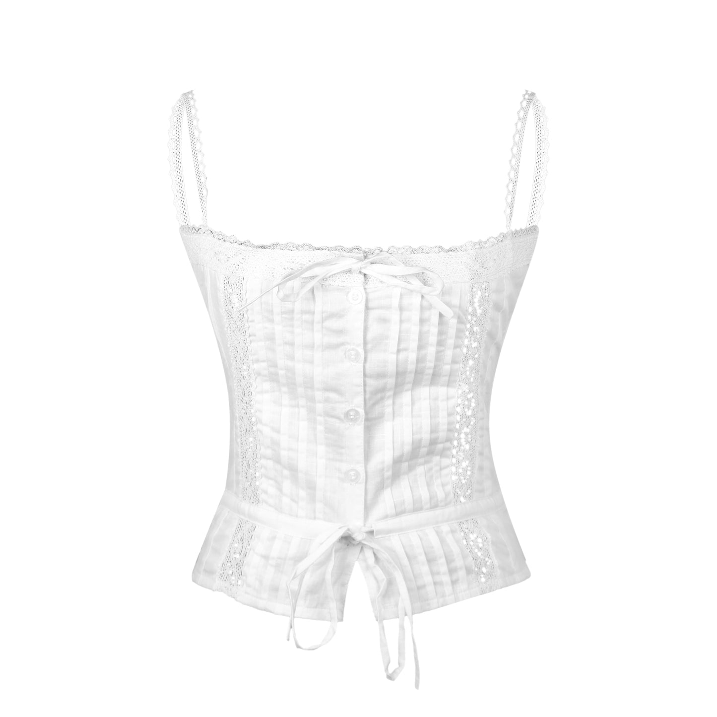 Elle Milkmaid Tank