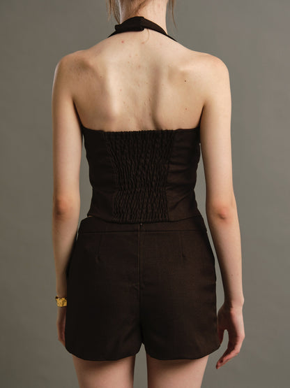 Leigh Shorts - Espresso