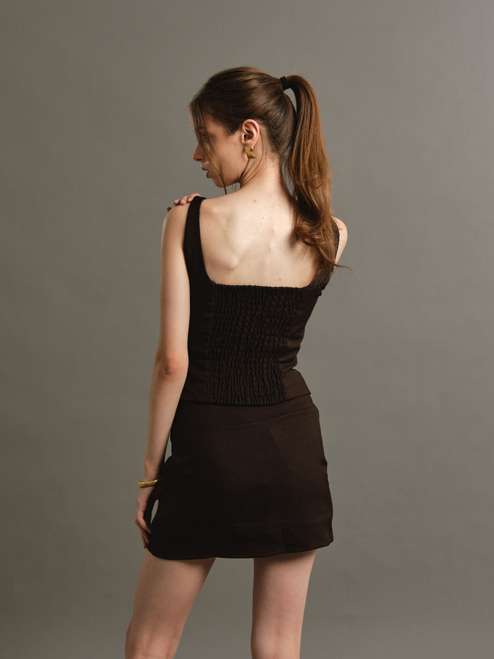 Stacey Skirt - Espresso