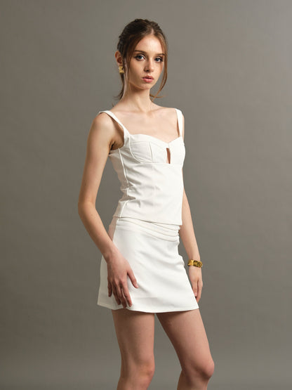 Stacey Skirt - White