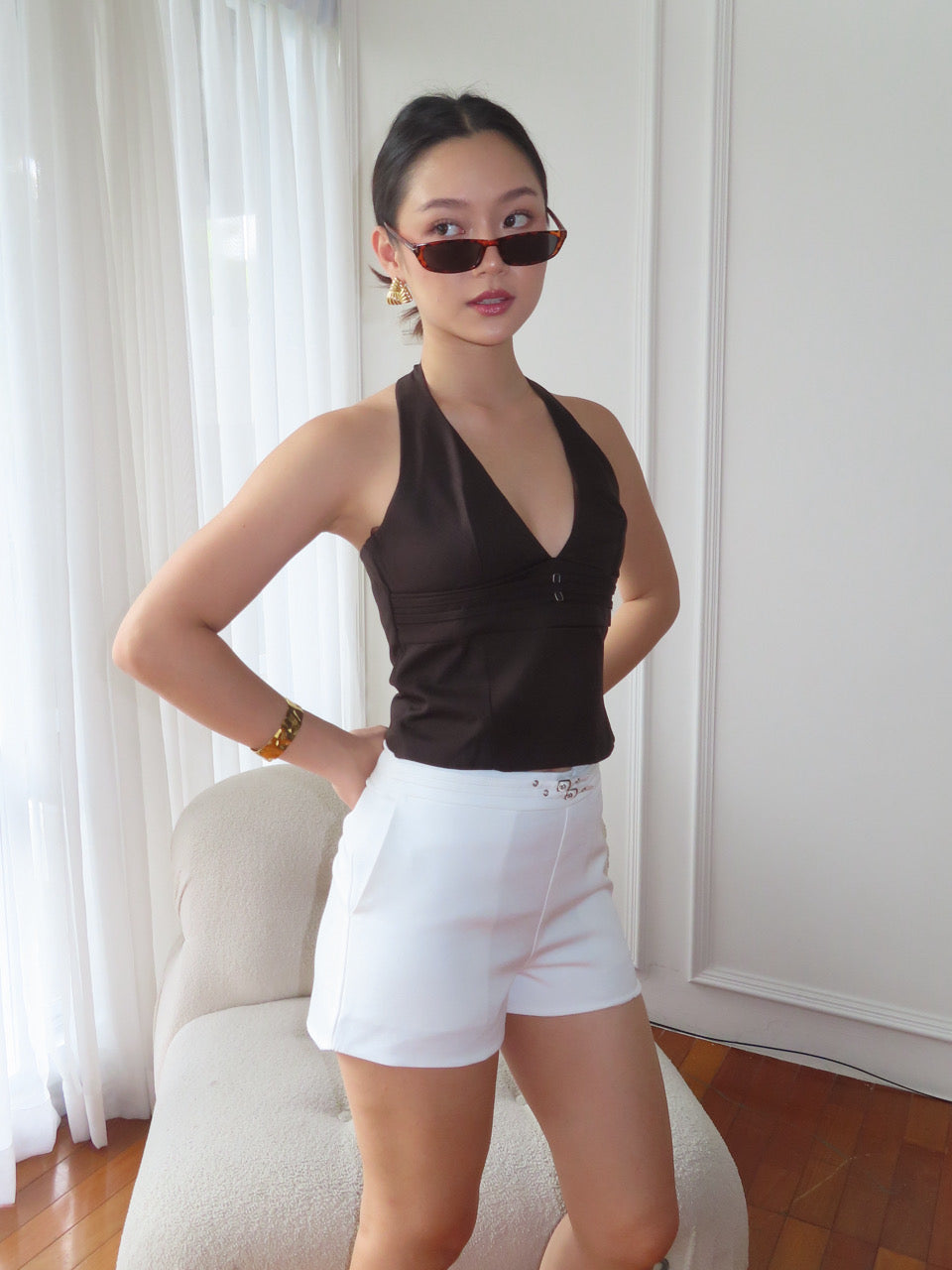 Leigh Shorts - White