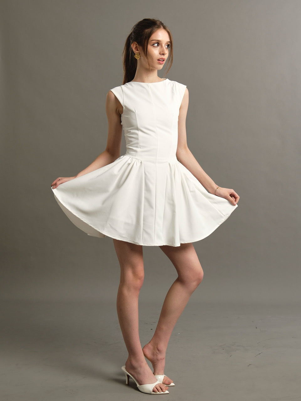 Persephone Dress - White