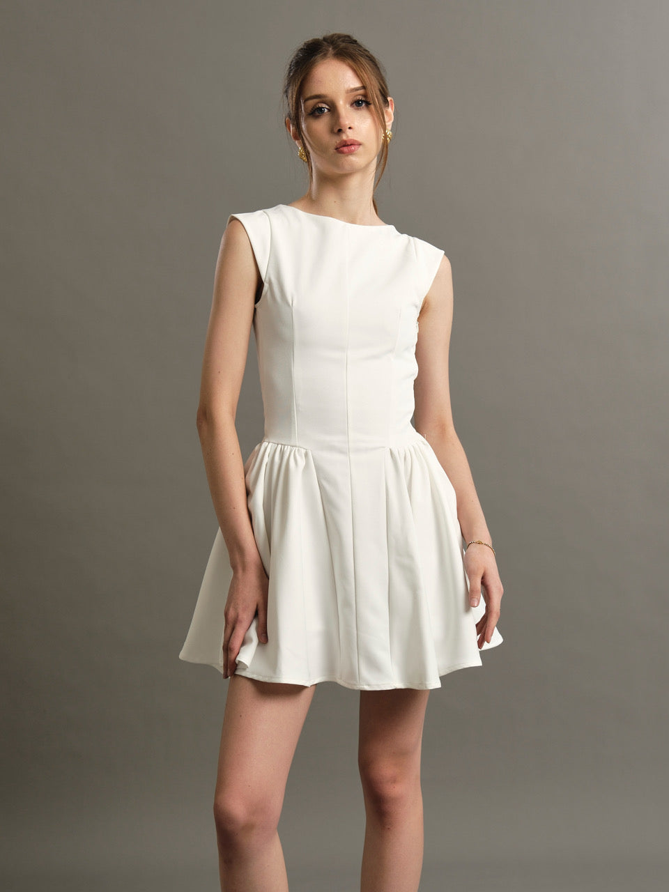 Persephone Dress - White