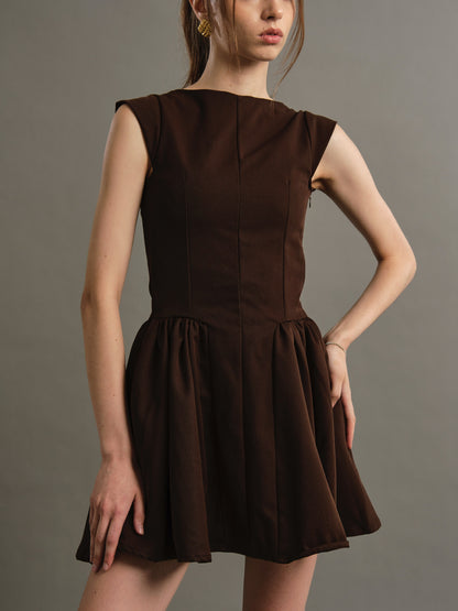 Persephone Dress - Espresso
