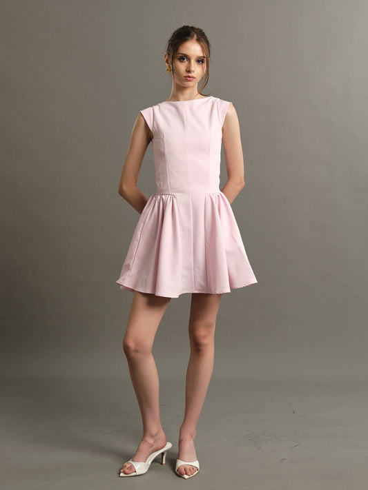 Persephone Dress - Baby Pink